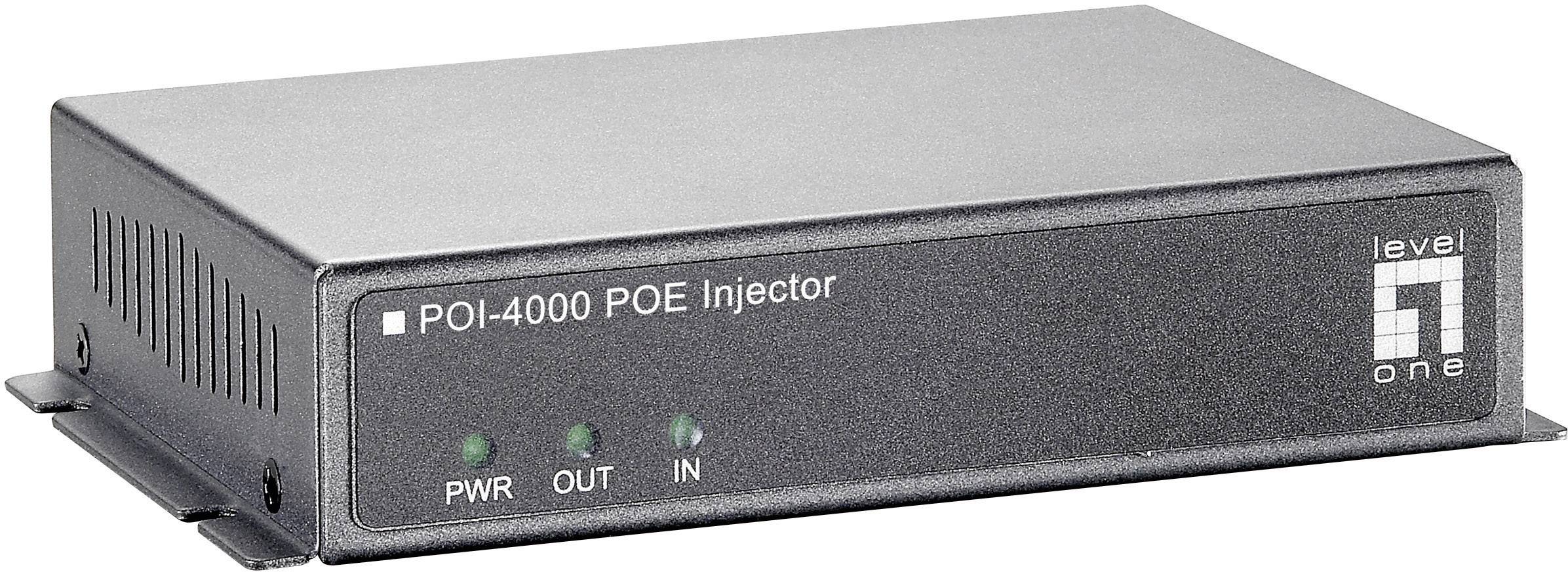 1x FE PoE-Injektor-Adapter POI-4000 60.0W PoE