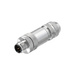 Weidmüller 1924950000 Sensor/actuator connector M12 Plug, straight No. of pins (RJ): 12 1 pc(s)