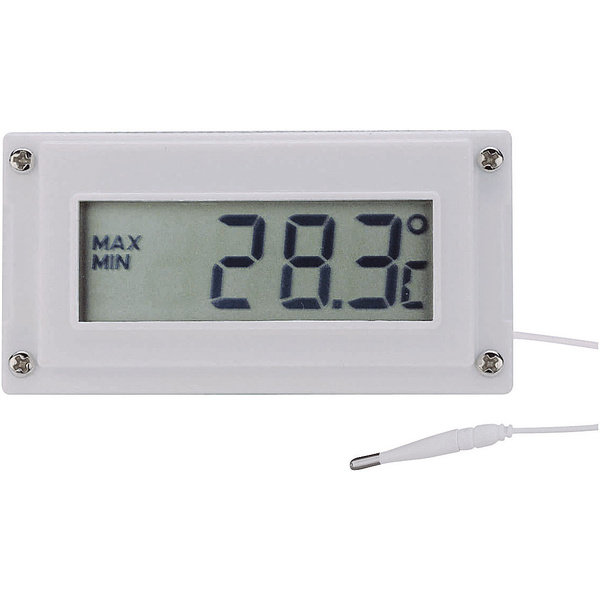 VOLTCRAFT Digitales Einbaumessgerät LCD-Temperatur-Schalt- und Uhrenmodul
