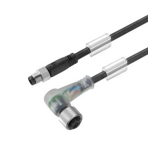 Weidmüller 1026210100 Sensor-/Aktor-Steckverbinder, konfektioniert M12 Stecker, gerade, Buchse, gew