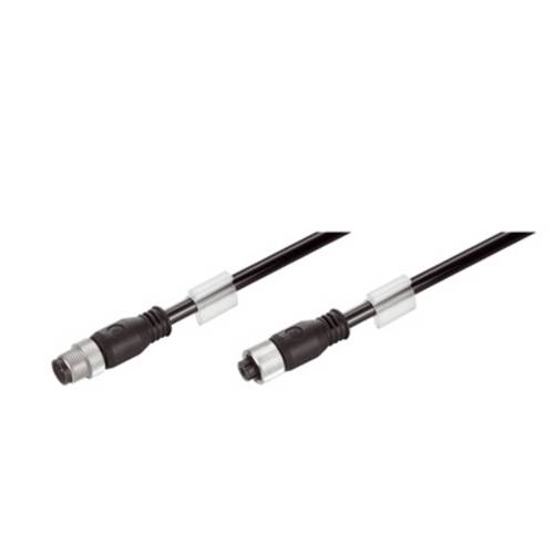 Weidmüller 1059340030 Sensor-/Aktor-Datensteckverbinder, konfektioniert M12 Stecker, gerade, Buchse