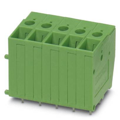 Phoenix Contact 1703021 Schraubklemmblock 6.00mm² Polzahl 1 Grün 50St.