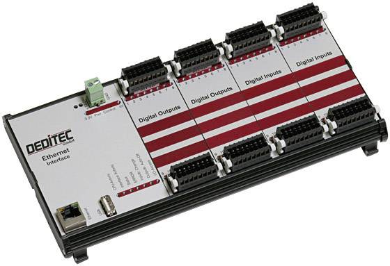 Deditec RO-ETH-O32-R32 RO-ETH-O32-R32 I/O-Modul Ethernet Anzahl digitale Ausgänge: 32 Anzahl digitale Eingänge: 32