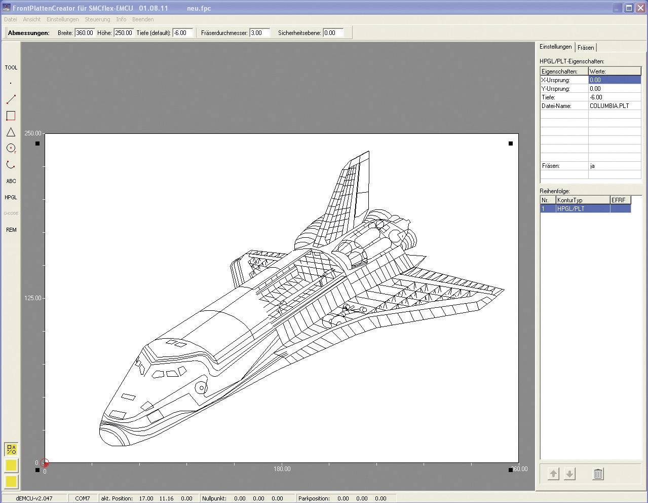 Emis FrontPlattenCreator fpc2012 FPC2012 Software 1 St.