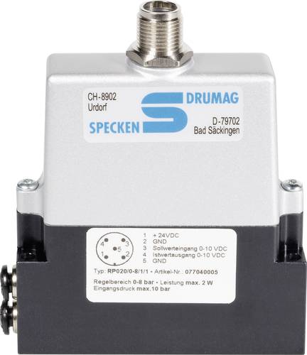 Specken Drumag Druckregler SD77040005/4143 RP020/0-8/1/1 0 bis 8 bar 1St.
