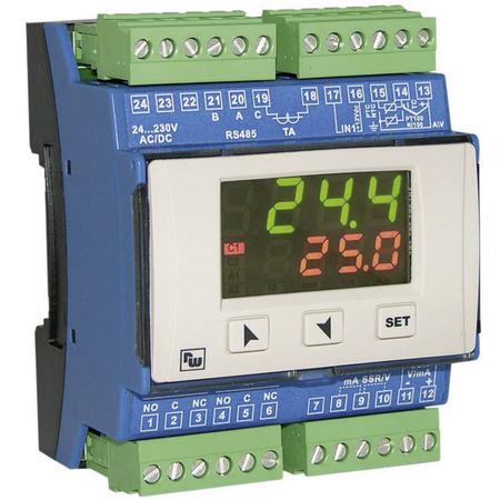 Wachendorff Urdr0001 Pid Temperaturregler K S R J Pt100 Pt500 Pt1000 Ni100 Ptc1k Ntc10k Relais 5 A Ssr Rs 485 Versandkostenfrei A043 Voelkner Direkt Gunstiger