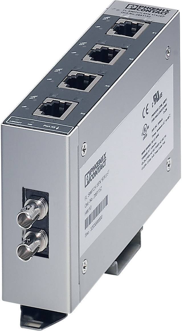 Phoenix Contact FL SWITCH SFN 4TX/FX ST Industrial Ethernet Switch