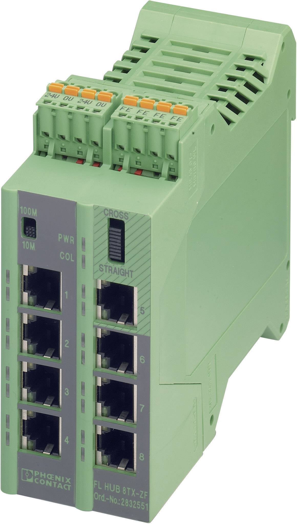 Phoenix Contact FL HUB 8TX-ZF Industrial Ethernet Switch