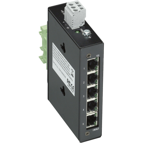 WAGO Industrieswitch unmanaged 5-PORT 100BASE-TX INDUSTR.ECO SWITCH Anzahl Ethernet Ports