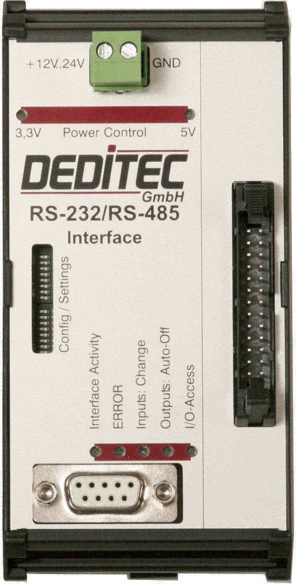 Deditec RO-FL-CPU-SER RO-FL-CPU-SER Schnittstellenwandler RS-232, RS-485