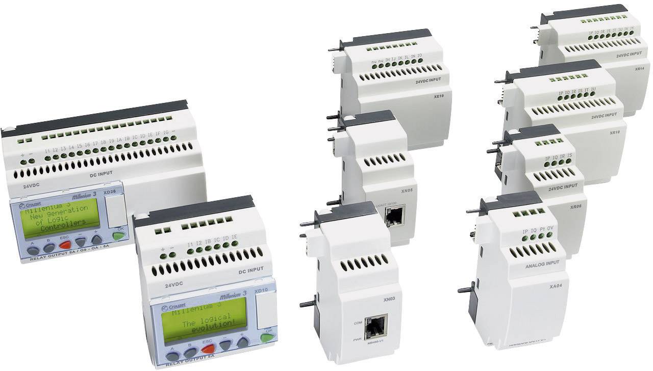 Crouzet 88970141 Millenium 3 XD10 R SPS-Steuerungsmodul 24 V/DC