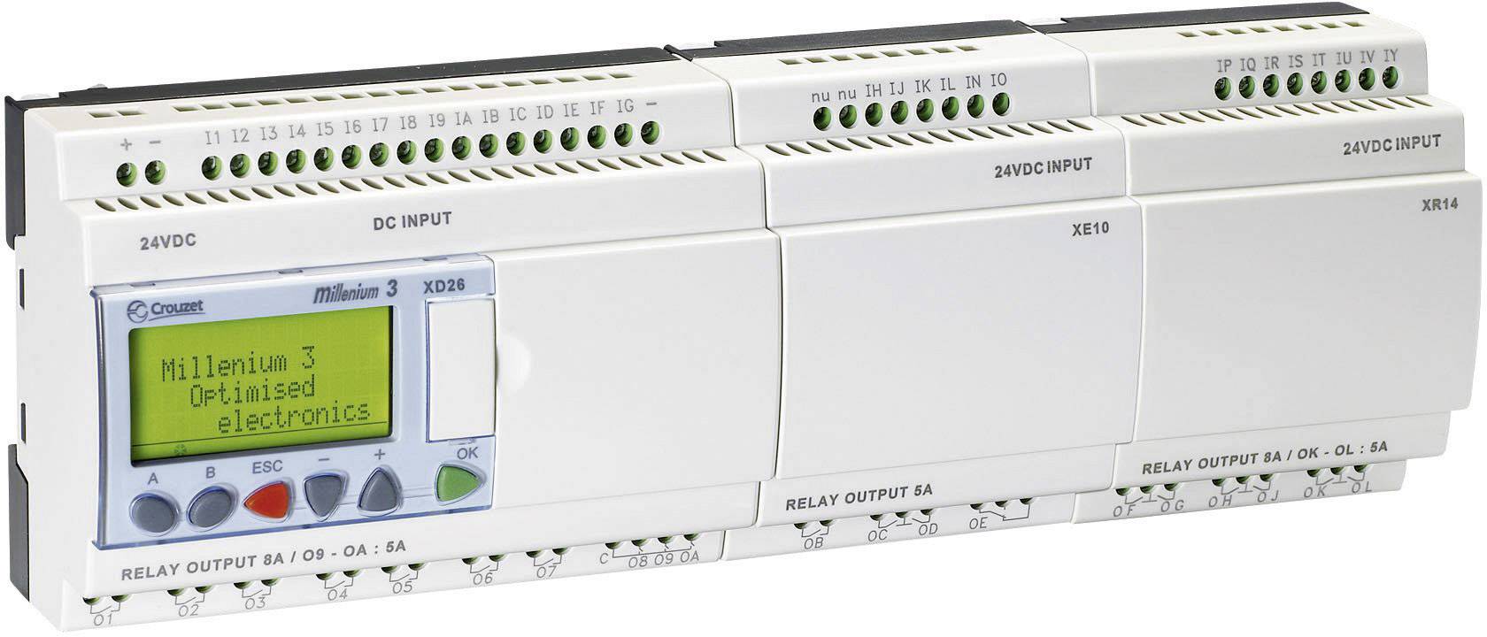 Crouzet 88970161 Millenium 3 XD26 R SPS-Steuerungsmodul 24 V/DC