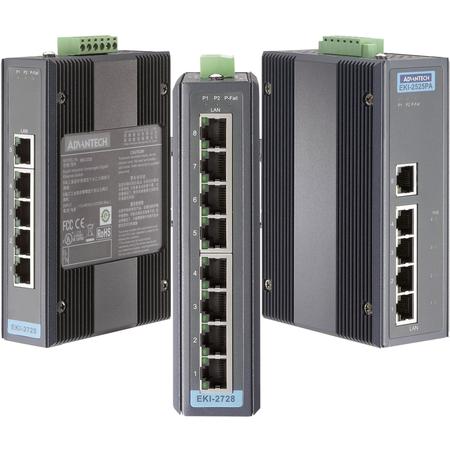 Advantech Eki 2728 Ae Switch Lan Anzahl Ausgange 8 X 12 V Dc 24 V Dc 48 V Dc Versandkostenfrei A011 Voelkner Direkt Gunstiger