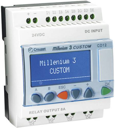 Crouzet 88974041 Millenium 3 Smart CD12 R SPS-Steuerungsmodul 24 V/DC