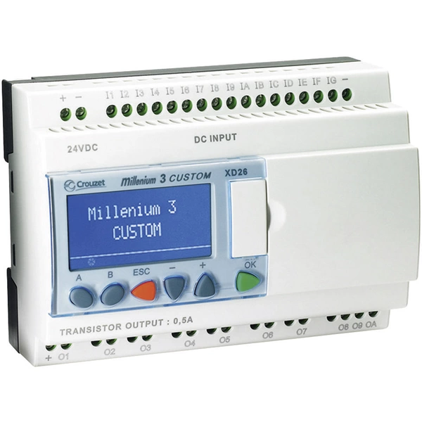 Crouzet 88974163 XD26 R 230VAC SMART SPS-Steuerungsmodul 230 V/AC Crouzet 88974163 XD26 R 230VAC SMART SPS-Steuerungsmodul 230 V/AC