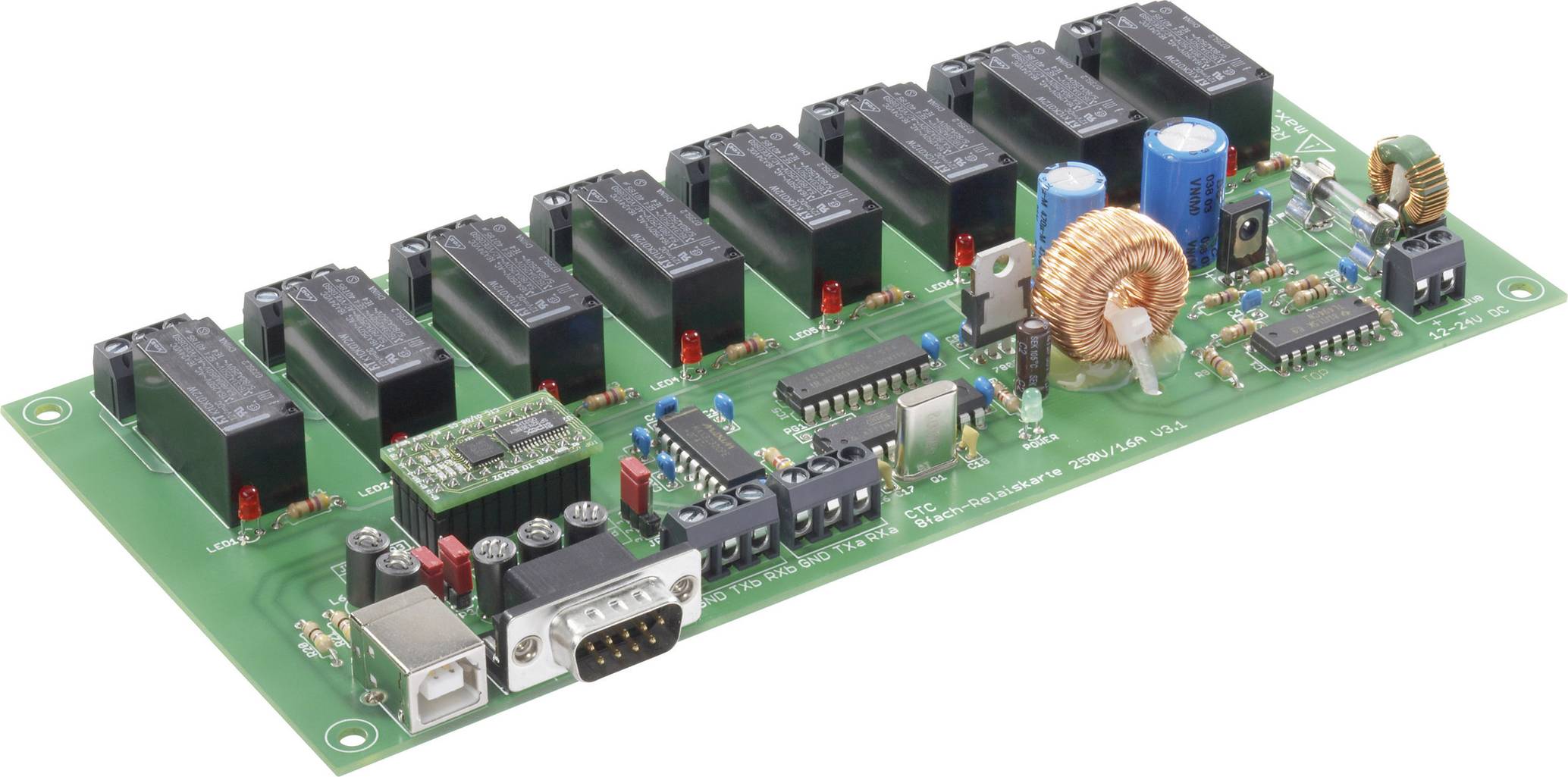 Relaiskarte Baustein 197730 12 V/DC, A020 | voelkner - direkt günstiger