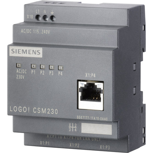 Siemens 6GK7177-1FA10-0AA0 LOGO! CSM 230 Industrial Ethernet Switch