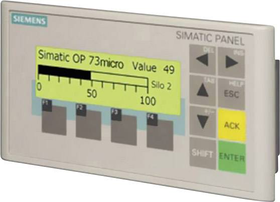 Siemens SIMATIC OP 73micro 6AV6640-0BA11-0AX0 SPS-Displayerweiterung 160 x 48 Pixel