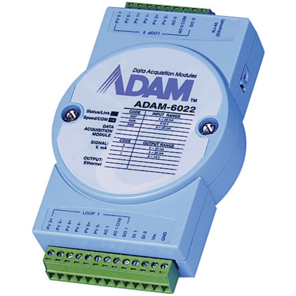 Advantech ADAM-6060-D I/O Modul DO, DI Anzahl Eingänge: 6 x Anzahl Ausgänge: 6 x 12 V/DC, 24 V/DC Advantech ADAM-6060-D I/O Modul DO, DI Anzahl Eingänge: 6 x Anzahl Ausgänge: 6 x 12 V/DC, 24 V/DC