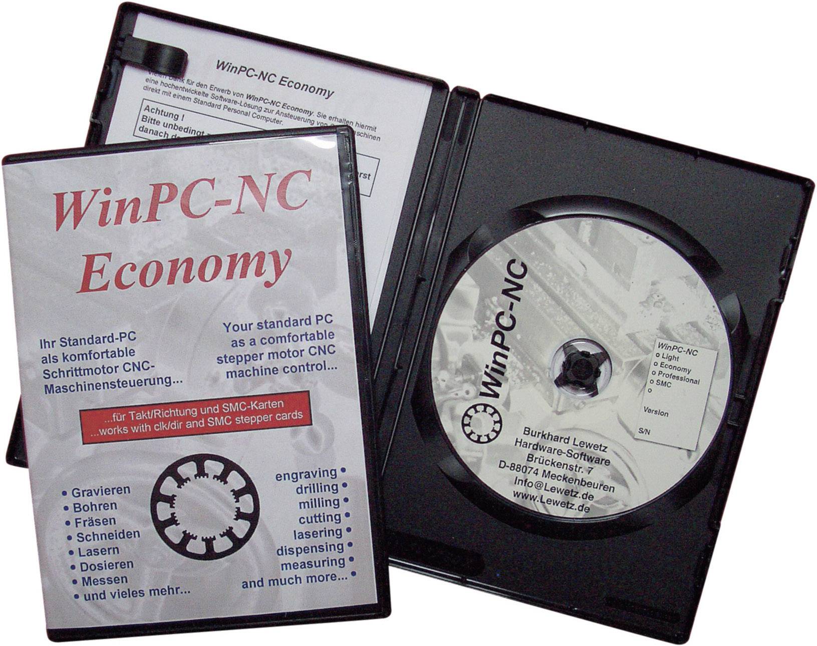 WinPC-NC Economy 198738 Software 1 St.