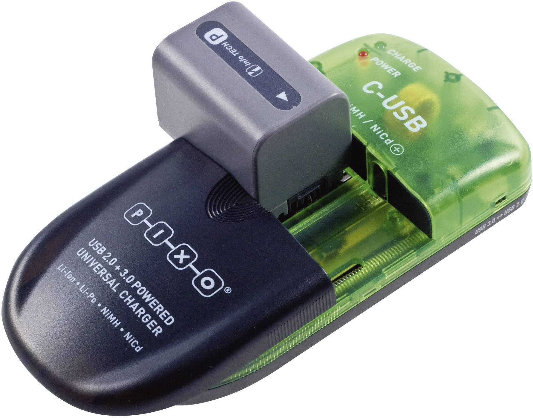 Pixo Digicharger C-USB NiCd, NiMH, LiIon, LiPo