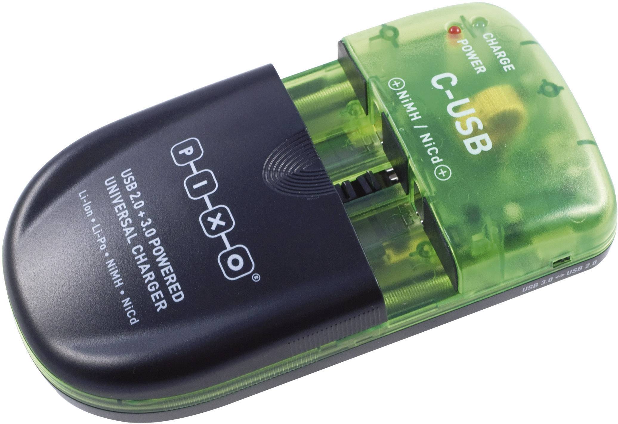 Pixo Digicharger C-USB NiCd, NiMH, LiIon, LiPo