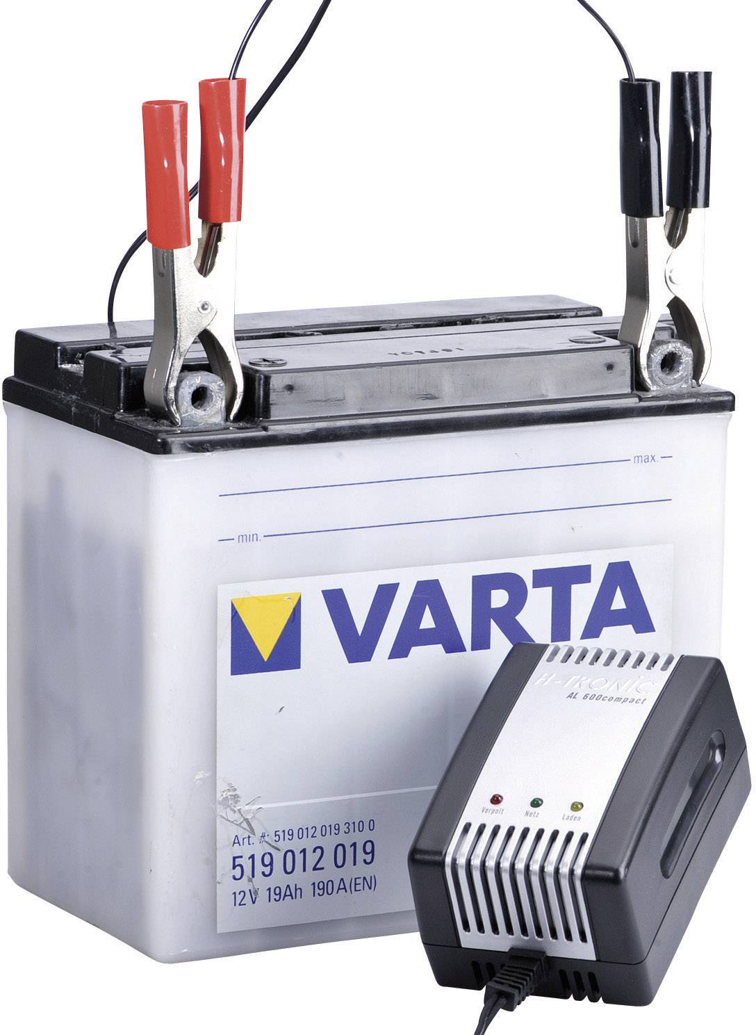 H-Tronic Bleiakku-Ladegerät AL800 6 V, 12V Ladestrom (max.) 0.8A