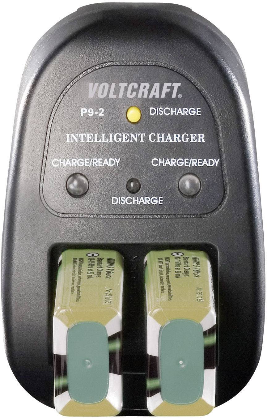 VOLTCRAFT P9-2 9V-Block-Ladegerät  NiCd, NiMH 9 V Block