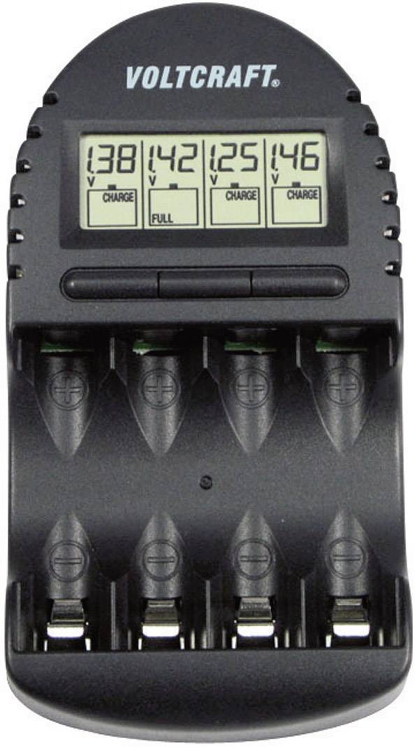 VOLTCRAFT BC-300 NiMH Micro (AAA), Mignon (AA) Rundzellen-Ladegerät