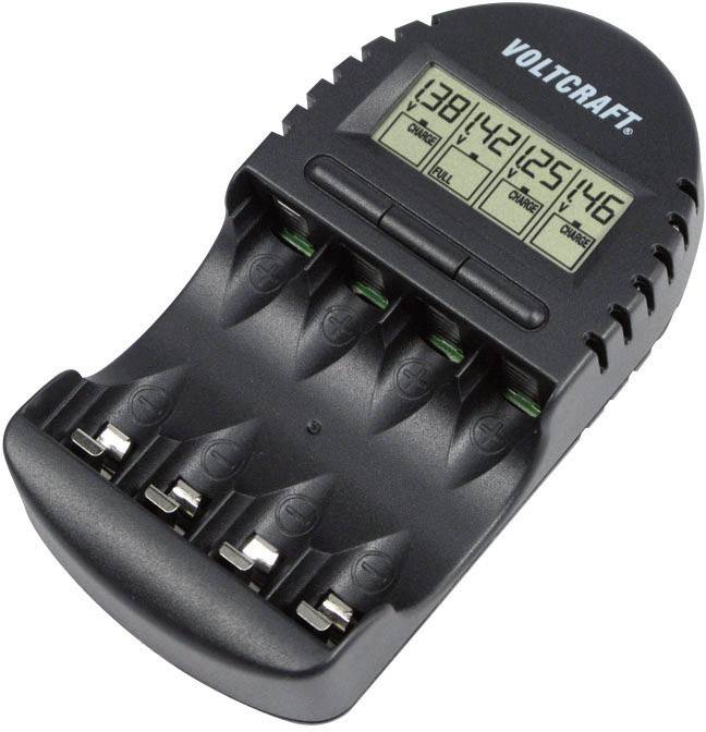 VOLTCRAFT BC-300 Rundzellen-Ladegerät NiMH Micro (AAA), Mignon (AA)