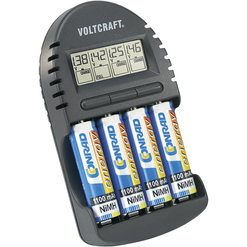 VOLTCRAFT BC-300 NiMH AAA , AA Charger for cylindrical cells