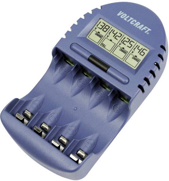 VOLTCRAFT BC-500 Rundzellen-Ladegerät NiMH Micro (AAA), Mignon (AA)
