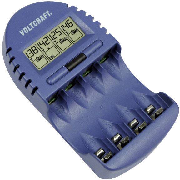 VOLTCRAFT BC-500 Rundzellen-Ladegerät NiMH Micro (AAA), Mignon (AA)