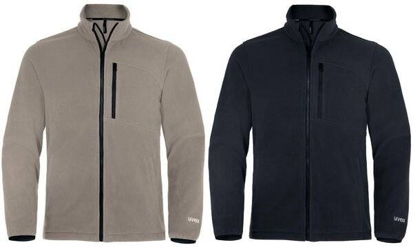 uvex Herren-Fleecejacke suXXeed craft, graphit, 5XL