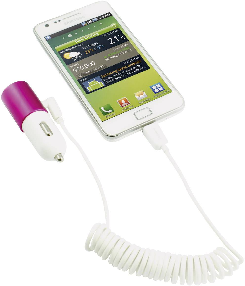 MIPOW CAR-CHARGER USB 12/24 V, BLAU