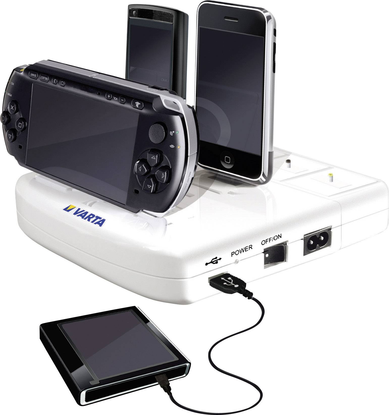 Varta V.Man Home Station Ladeadapter USB Weiß