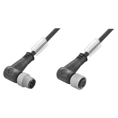 Weidmüller 1108720300 Sensor-/Aktor-Steckverbinder, konfektioniert M12 Stecker, gewinkelt, Buchse