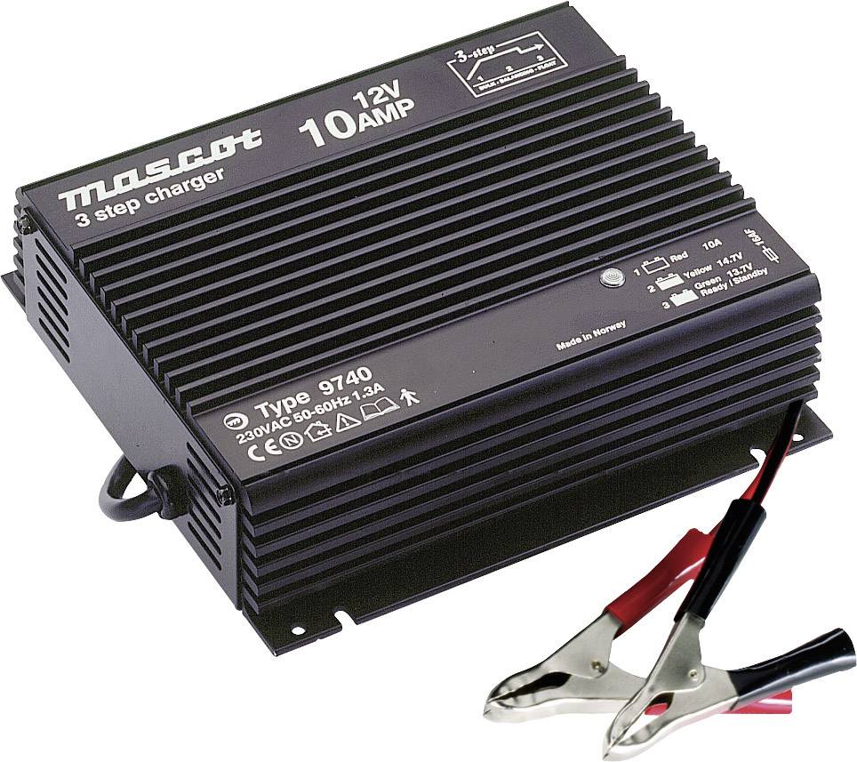 Mascot Battery Bleiakku-Ladegerät 12V Ladestrom (max.) 10A
