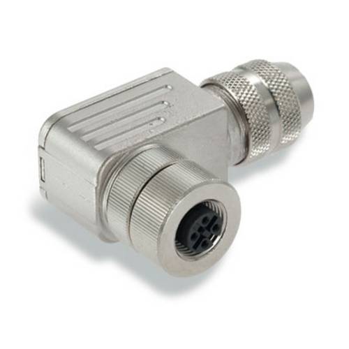 Weidmüller 1139330000 Sensor-/Aktor-Steckverbinder, unkonfektioniert M12 Buchse, gewinkelt Polzahl