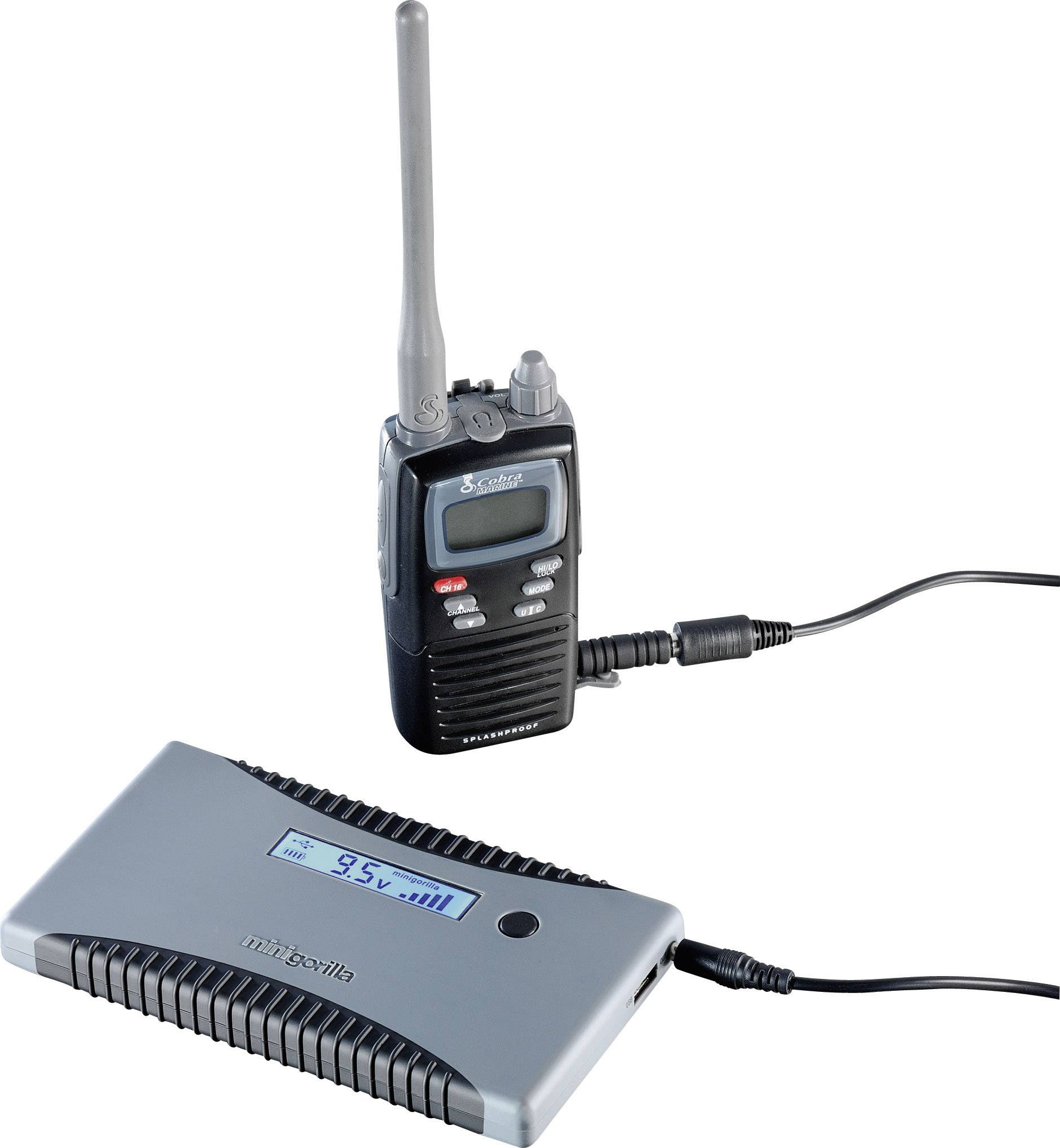 Power Traveller Minigorilla Powerbank 9000 mAh LiPo Grau