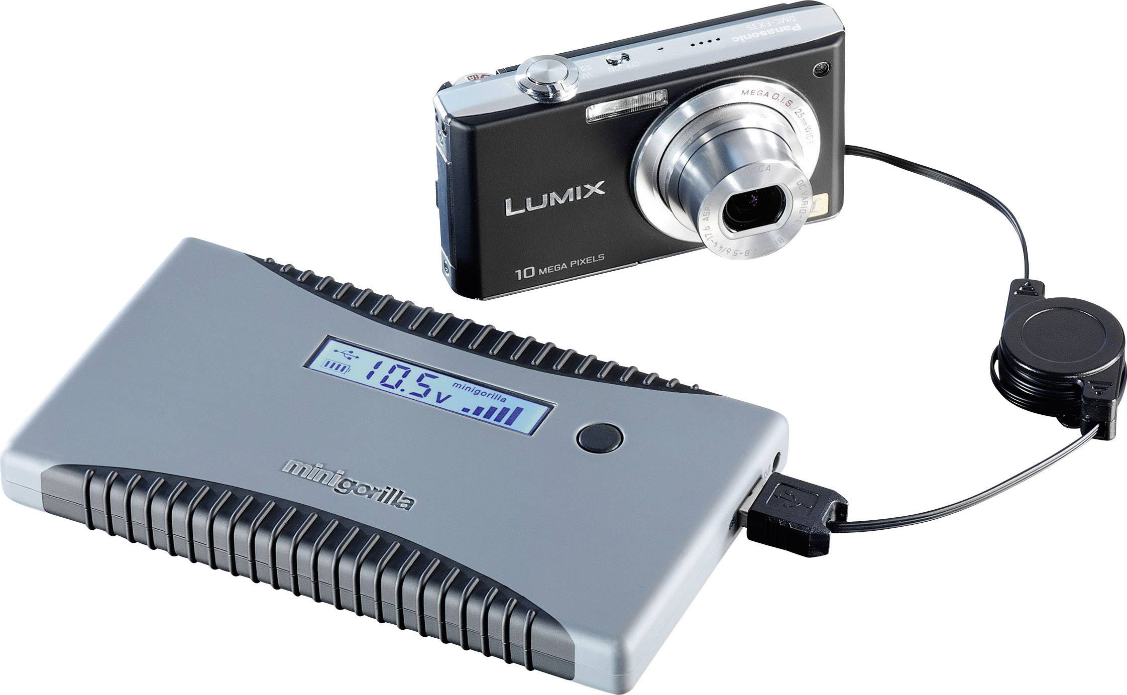 Power Traveller Minigorilla Powerbank 9000 mAh LiPo Grau