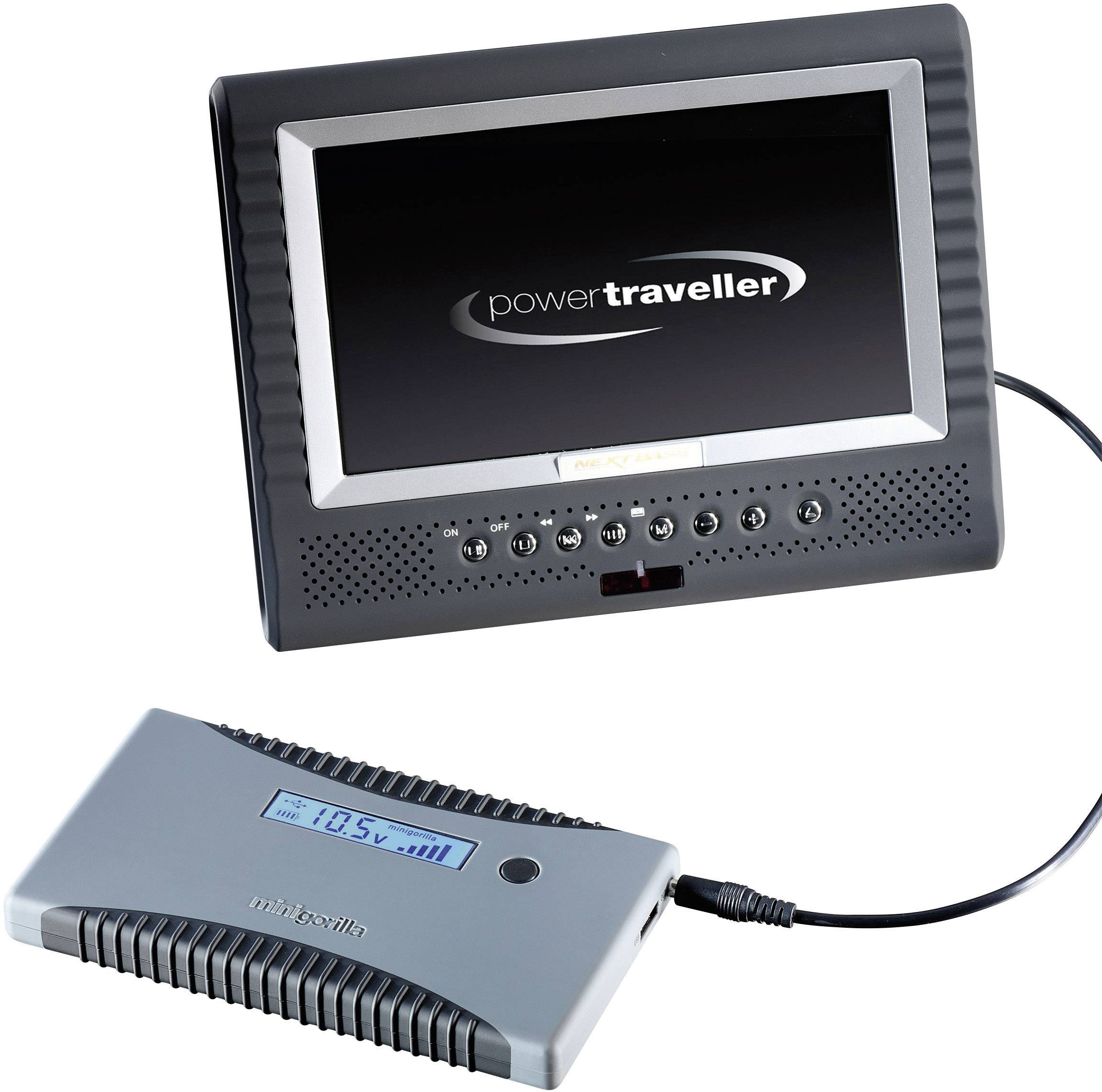 Power Traveller Minigorilla Powerbank 9000 mAh LiPo Grau