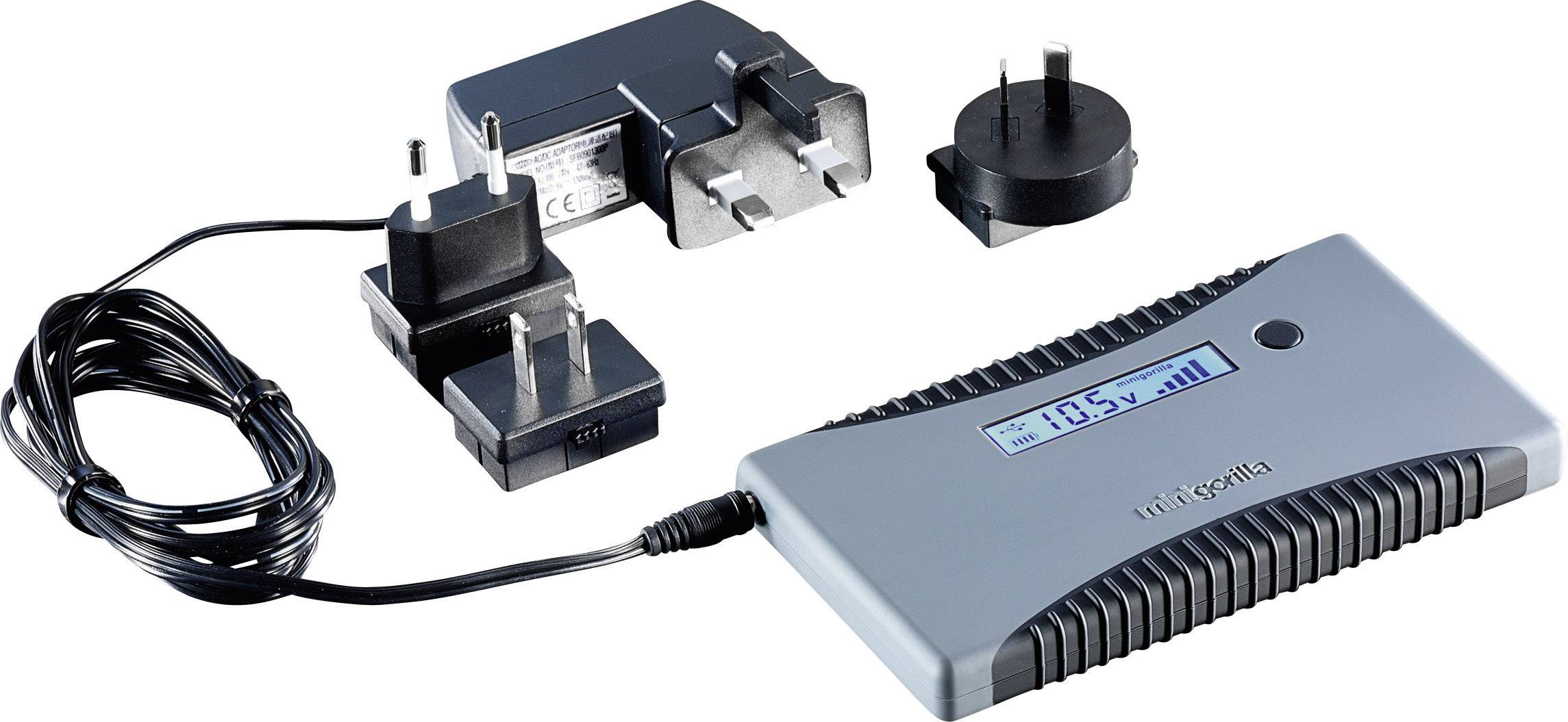 Power Traveller Minigorilla Powerbank 9000 mAh LiPo Grau