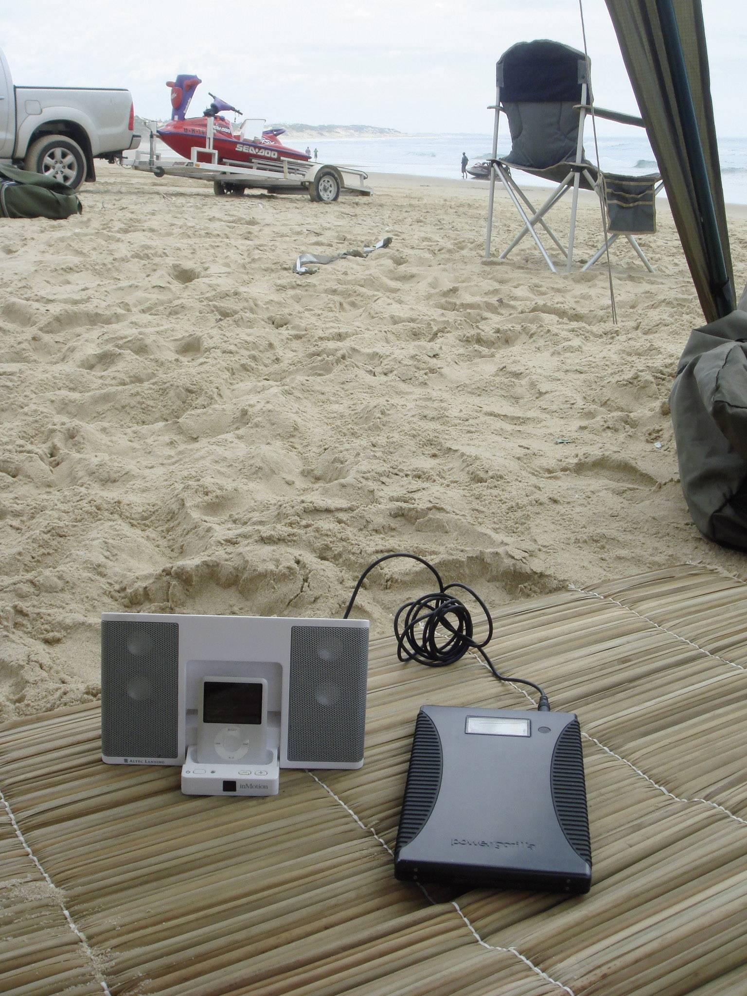 Power Traveller Powergorilla Powerbank 24000 mAh Quick Charge 3.0 LiPo USB-A Schwarz Outdoor, Statu