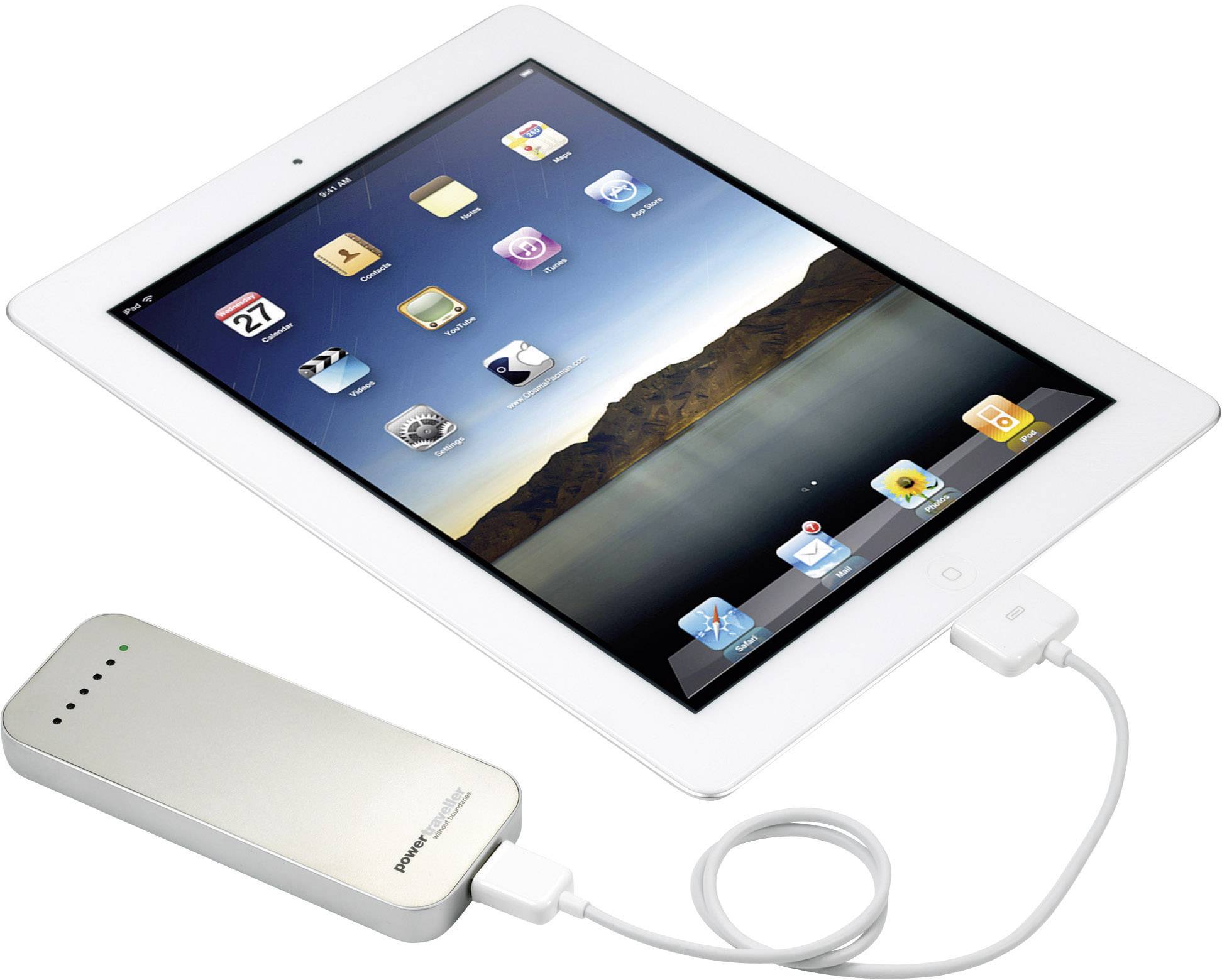 Power Traveller Discovery Powerbank 3500 mAh LiPo Weiß