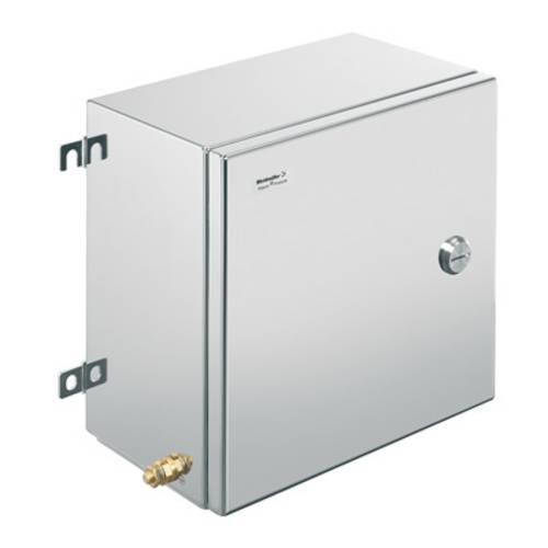 Weidmüller KTB QL 303020 S4E2 Installations-Gehäuse 306 x 306 x 200 Edelstahl Silber 1 St.