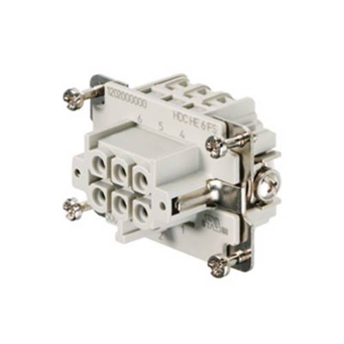 Weidmüller 1200200000 Buchseneinsatz RockStar® HDC HE 6 + PE Schrauben 1 St.