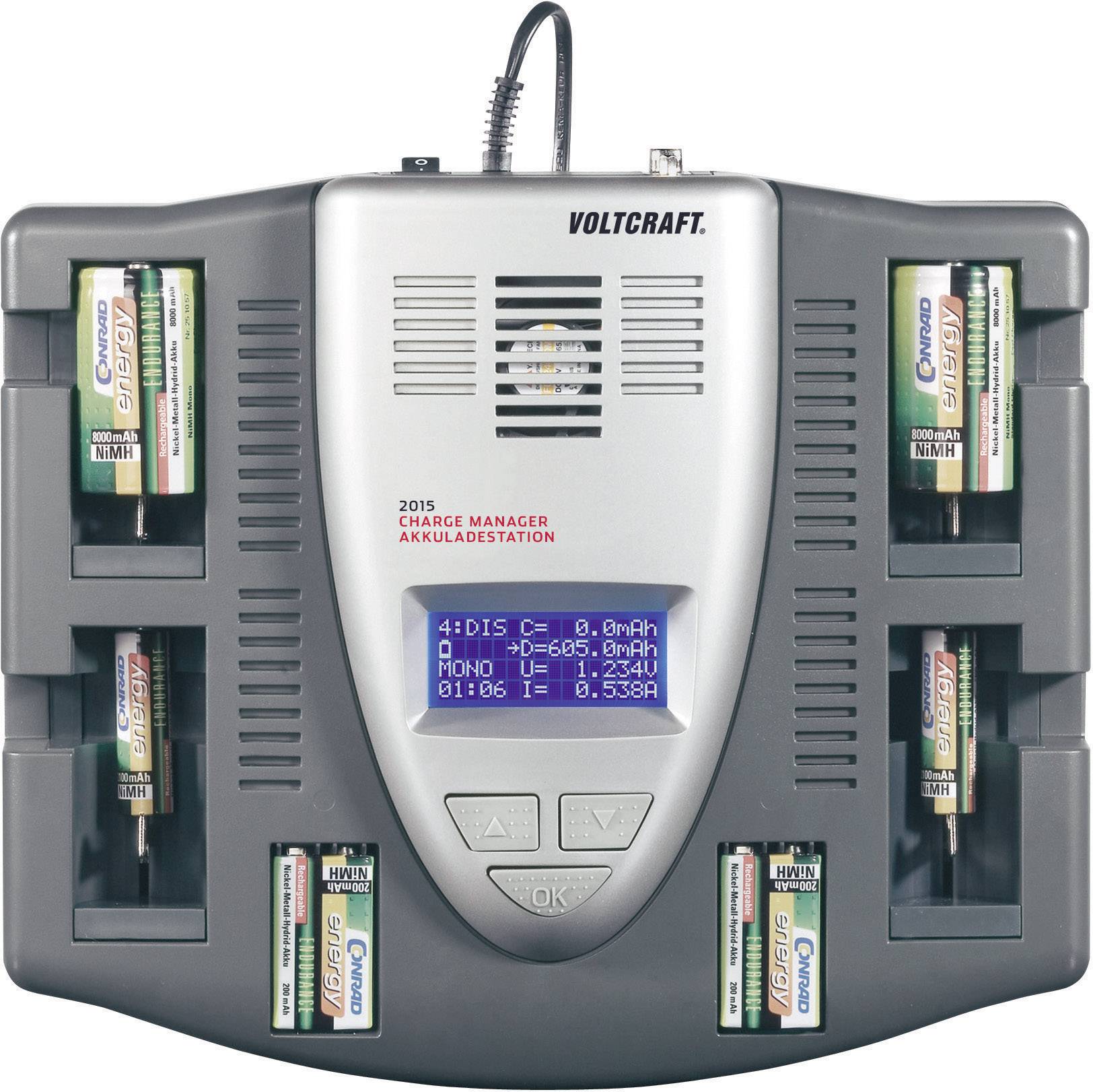 VOLTCRAFT CM2015 NiCd, NiMH Micro (AAA), Mignon (AA), Baby (C), Mono (D), 9V Block