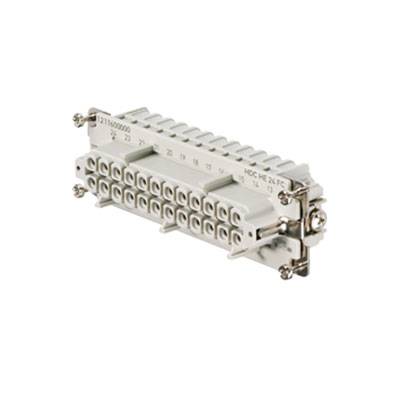 Elektrischer Steckverbinder mit mehreren Anschlusspunkten, geeignet für industrielle Anwendungen.