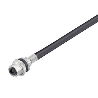 Weidmüller 1222270050 Sensor-/Aktor-Einbausteckverbinder M12 Buchse, Einbau Polzahl Sensoren: 5 1St.